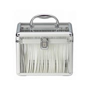 DVD/CDアルミBOX 120枚収納 クリア ETO-120