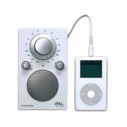 ポータブル耐候性 AM/FMラジオ シルバー/ホワイト TVJPMPALI