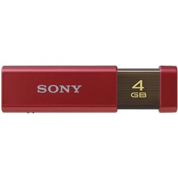 USBフラッシュメモリ ポケットビット 高速タイプ 4GB アーバンレッド USM4GLX R