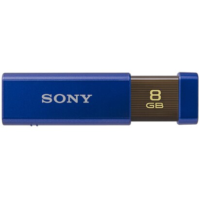 USBフラッシュメモリ ポケットビット 高速タイプ 8GB ロイヤルブルー USM8GLX L