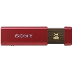 USBフラッシュメモリ ポケットビット 高速タイプ 8GB アーバンレッド USM8GLX R