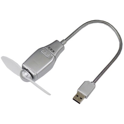 USBミニ扇風機 風量調節付き USF-M01/SL