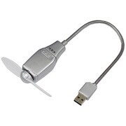 USBミニ扇風機 風量調節付き USF-M01/SL