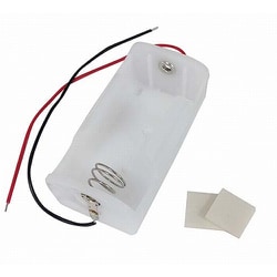 電池ケース 単1×1個用 リード線付き DZ-UMR11 電池ケース単1X1(線付)