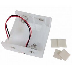 電池ケース 単1×2個用 リード線付き DZ-UMR12 電池ケース単1X2(線付)
