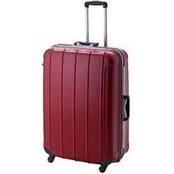 TSAロック搭載 バブル L レッド 75-22843