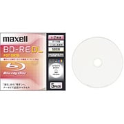データ用ブルーレイディスク 書換型 片面2層 50GB 2倍速 インクジェットプリンタ対応 ホワイト 5枚 BE50PWPA.5S