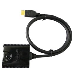 HDMIセレクター 入力2出力1 ブラック FVC-HDSEL2BK
