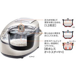 ヨドバシ.com - 日立 HITACHI 圧力スチームIH炊飯器(5.5合炊き ヨドバシ.com - 日立 HITACHI 圧力スチームIH炊飯器(5.5合炊き