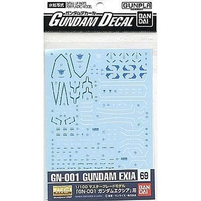 GD69 MG エクシア用 [ガンダムデカール 2016年7月再販]