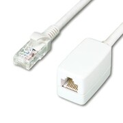 延長LANケーブル カテゴリー6対応 マグネット付 より線 1m HLC-ETM6-1MP