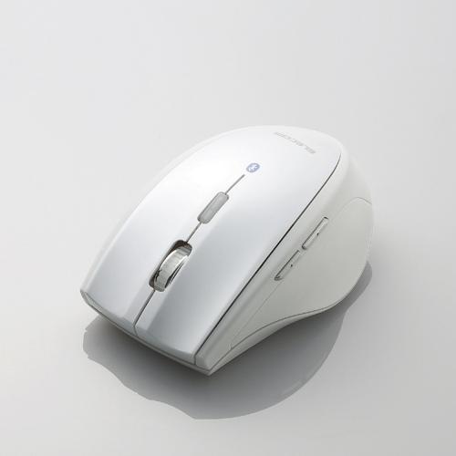Bluetoothレーザーマウス 5ボタン ホワイト M-BT4BLWH