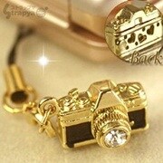 ミニチュアカメラ(ゴールド)