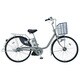 電動アシスト自転車（26型） グラスステンシルバー グッドラックSUSリチウム VGU630-OS20