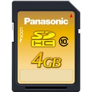 SDHCカード CLASS10 4GB RP-SDW04GJ1K