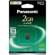 RP-SM02GCJ1K [microSDカード CLASS4 2GB]