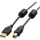 USBケーブル A-Bタイプ フェライトコア付き 1.5m ブラック U2C-BF15BK