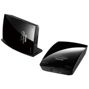 IEEE802.11a/b/g/11n 対応 ネットワーク対応テレビ用無線LANコンバーター 親機&子機セット WN-LA/C-S