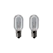 白熱電球 小丸電球 E12口金 10W 20mm径 クリア 2個入 110V10WTCL2P