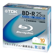 録画用BD-R追記型 1-2倍速 片面1層 25GB インクジェットプリンタ対応 10枚 BRV25PWA10K