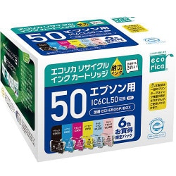 ヨドバシ.com - エコリカ Ecorica ECI-E506P/BOX [エプソン IC6CL50 ...