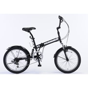 折りたたみ自転車 HUMMER FDB206W-SUS ブラック