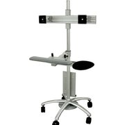 2画面用移動式ワークステーション PA-24DW