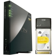 IEEE802.11n Draft/g/b対応 無線LANルータ+無線LANカード CG-WLR300GNH-P