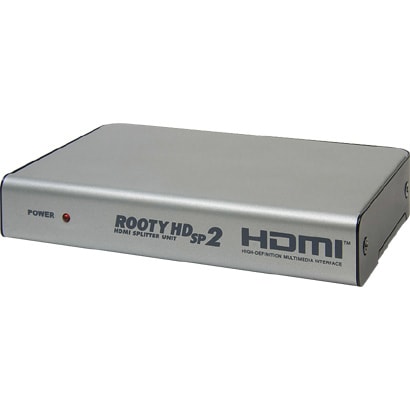 HDMI SPLITTER UNIT バージョン1.3対応 2分配 ROOTYHDSP2