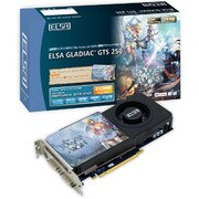 NVIDIA製 GeForceGTS 250 512MB GDDR3メモリ搭載 PCI-Express 2.0接続 GD250-512ERSA