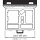 DLH400用 ヘビーデューティ輸送用ケース DCHD400
