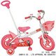 幼児用自転車（12型・押手棒付） ハローキティ 12D 1320
