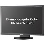 22型ワイド 液晶モニター アナログ/デジタル接続 Diamondcrysta Color RDT221WH(BK)