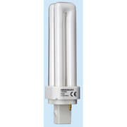 コンパクト形蛍光ランプ G24d-1口金 3波長形電球色 10形 DULUX D 10W/827