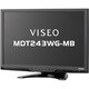 24.1型ワイド液晶モニター デジタル/アナログ接続 スピーカー搭載 マットブラック MDT243WG-MB