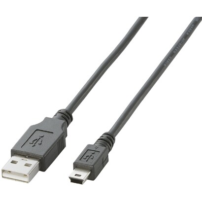 GP-C15BK [ゲーム用充電・転送USB2.0ケーブル ブラック 1.5m]