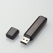 USBフラッシュメモリ パスワード自動認証機能付き 4GB ブラック MF-NU2A04GBK