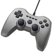 12ボタン PS3/PC両対応 USBゲームパッド ダークシルバー JC-U3112FSVD
