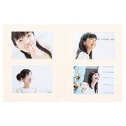 写真台紙アレンジュ L-2/L-2 サンドホワイト
