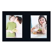 写真台紙アレンジュ A4角/角 レザーブラック