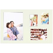 写真台紙アレンジュ A4/L-2+2L サンドホワイト