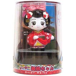 ソーラー舞妓ちゃん 赤