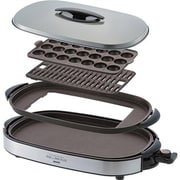 ホットプレート ステンレスグレー Kitchen Chef（キッチンシェフ） HPS-MW3-SH