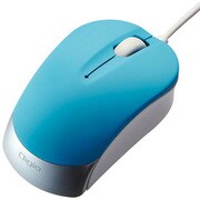 USB接続 ミニオプティカルマウス ブルー MUS-UKT66BL