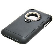 RSJ-IP3RMB [iPhone3G/3GS用 リングスタンドケース マットブラック]