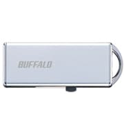 スライドアップ/ターボUSB機能搭載 USBメモリー 16GB シルバーモデル RUF2-J16GS-SV
