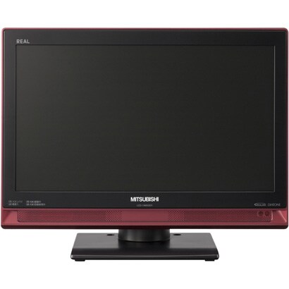 REAL（リアル） 19V型 地上・BS・110度CSデジタル ハイビジョン液晶テレビ レッド LCD-19MX35R