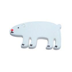 イヤホンコード巻き 白クマ Roll friends BI-ROLL/BEAR