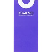 メモ用紙 KOMEMO A7スリム 64枚 バイオレット CA-NP-07-V