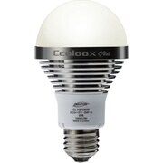 LED電球 E26口金 白色 300lm エコルークス Gボール GL-NB40NW
